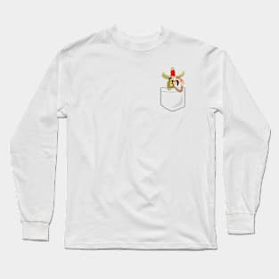 pocket print Long Sleeve T-Shirt